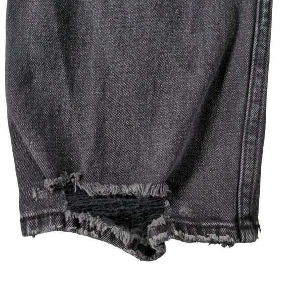 Abercrombie & Fitch The Ankle Straight Ultra High Rise Jeans 27/4S Distressed - Picture 9 of 12